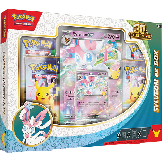 30th Celebration - Sylveon ex Box [Inglés] 1