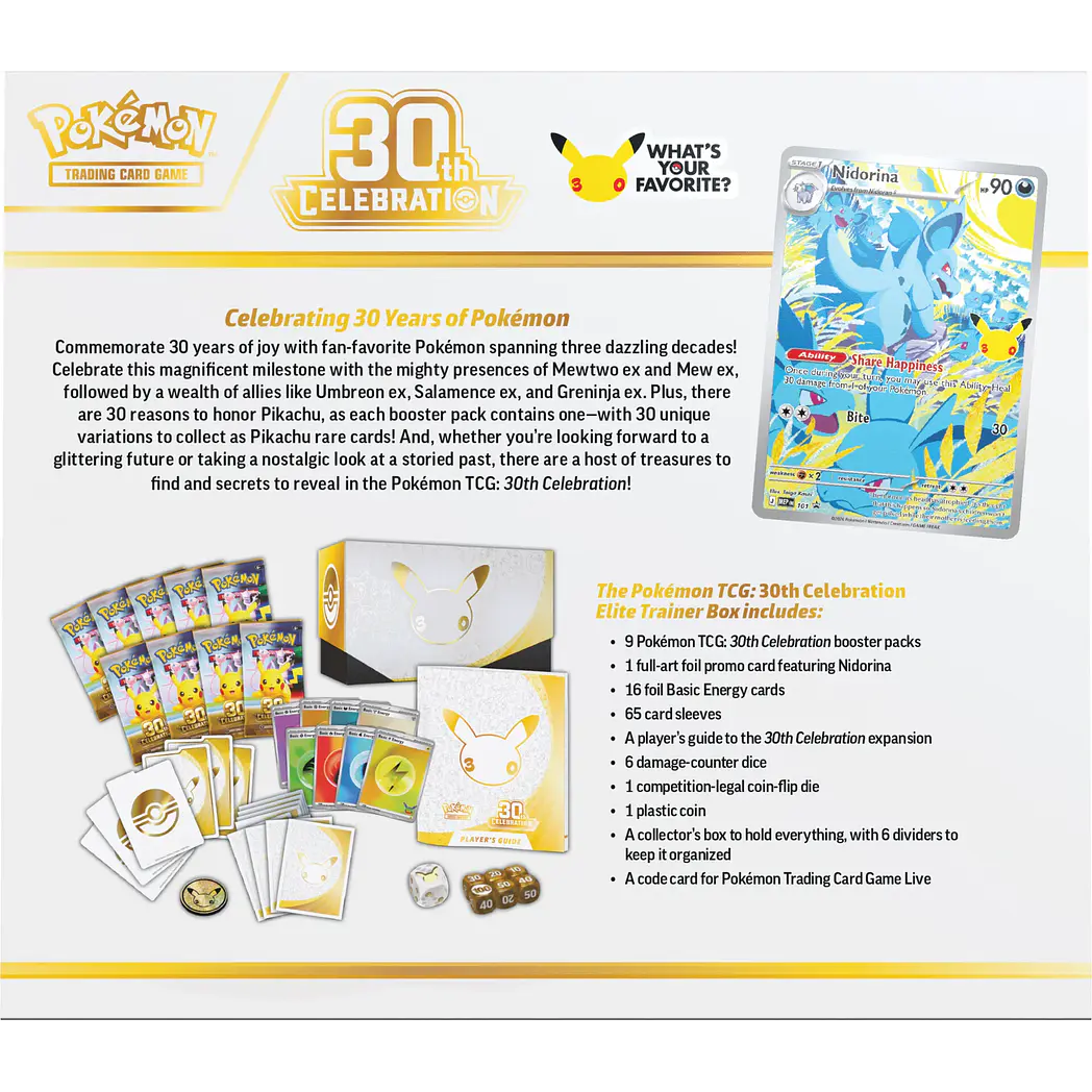 30th Celebration - Elite Trainer Box [Español] 2