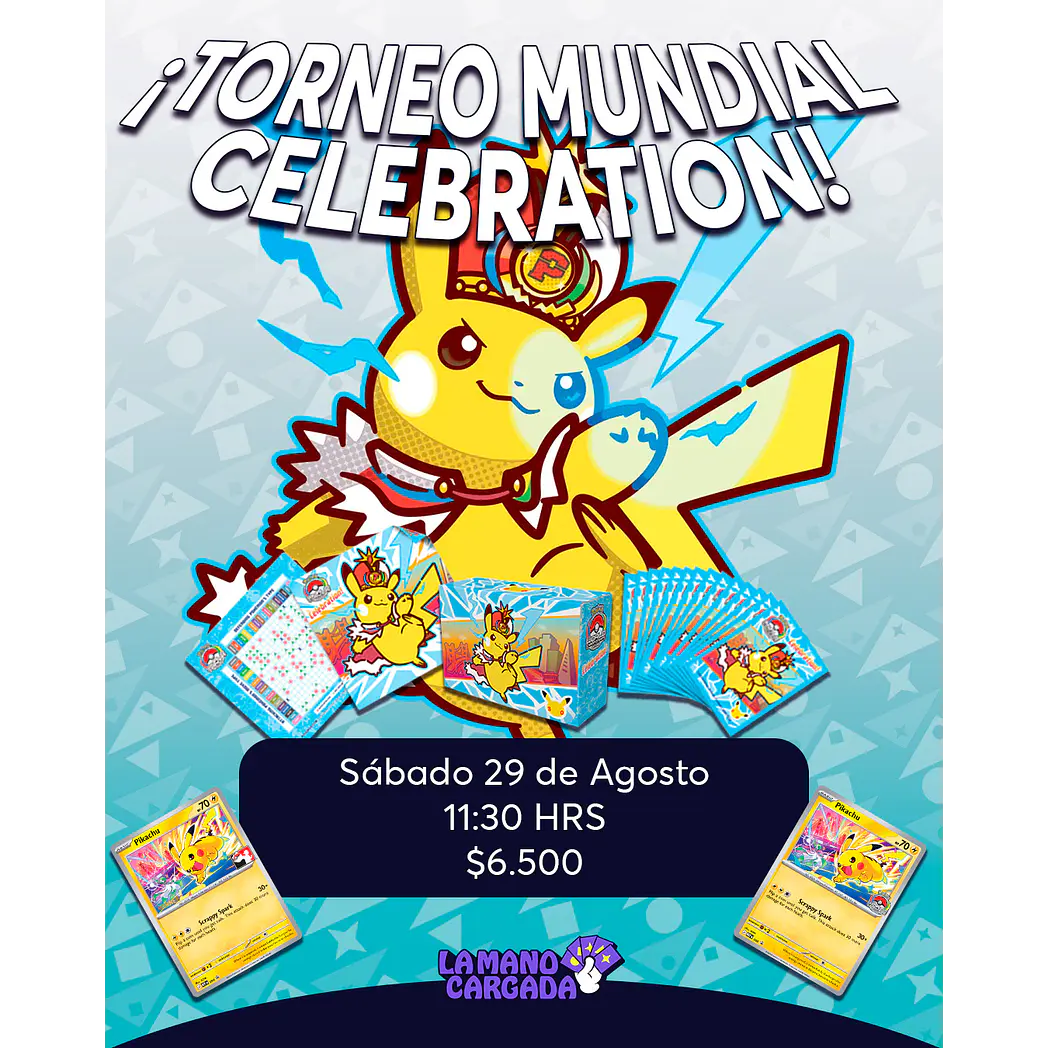 ¡Torneo Mundial Celebration! Pokemon TCG 1