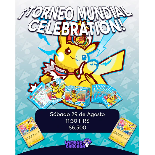 ¡Torneo Mundial Celebration! Pokemon TCG 1