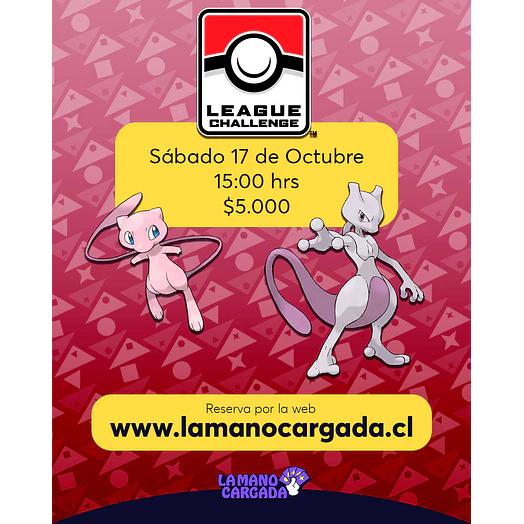 League Challengue - Pokemon TCG Octubre 1