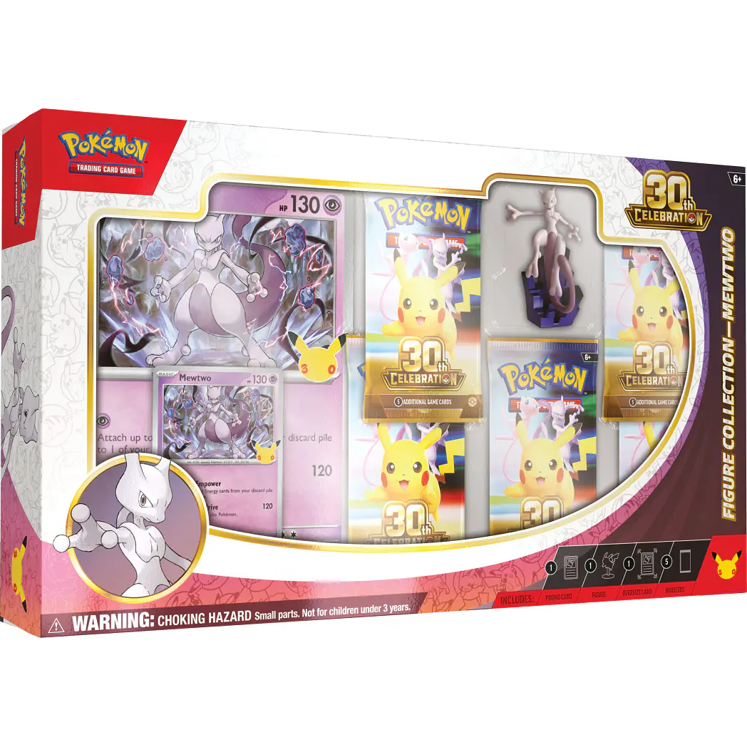 30th Celebration Mewtwo and Mew Figure Collections  2