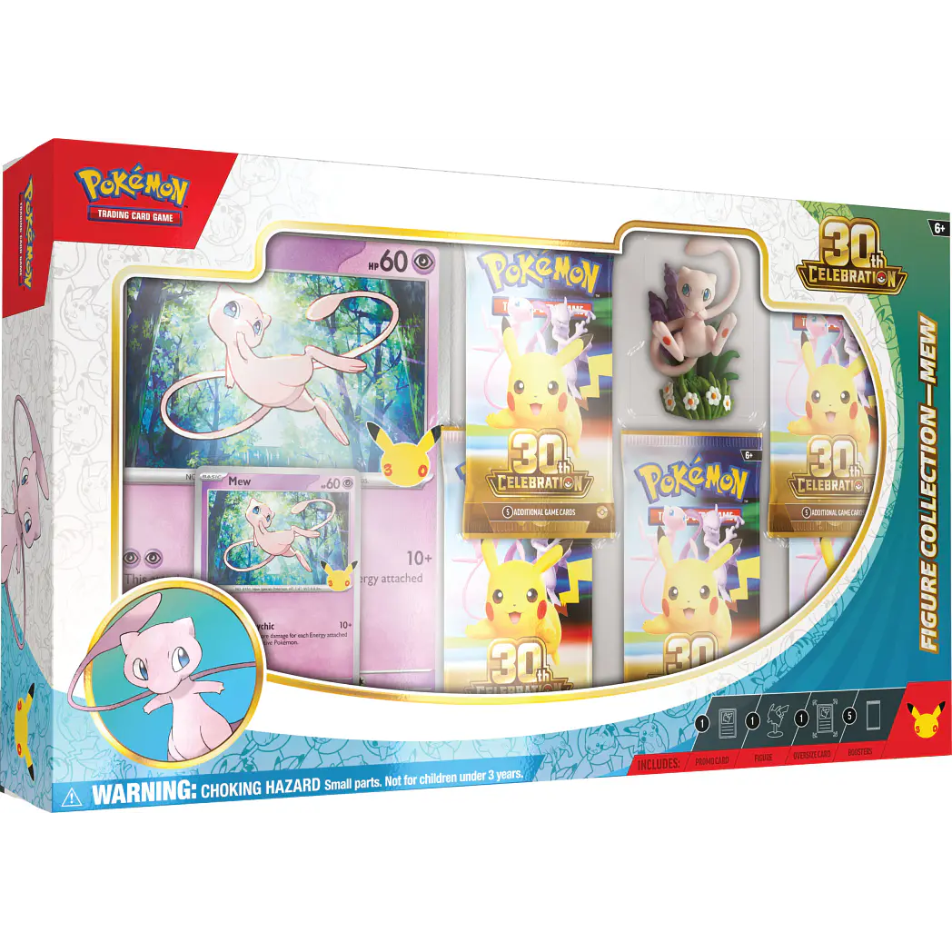 30th Celebration Mewtwo and Mew Figure Collections  3