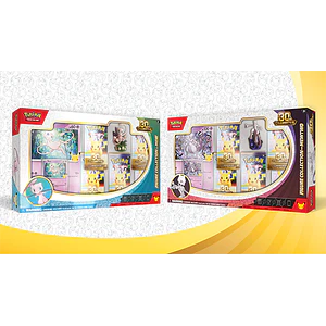 30th Celebration Mewtwo and Mew Figure Collections 