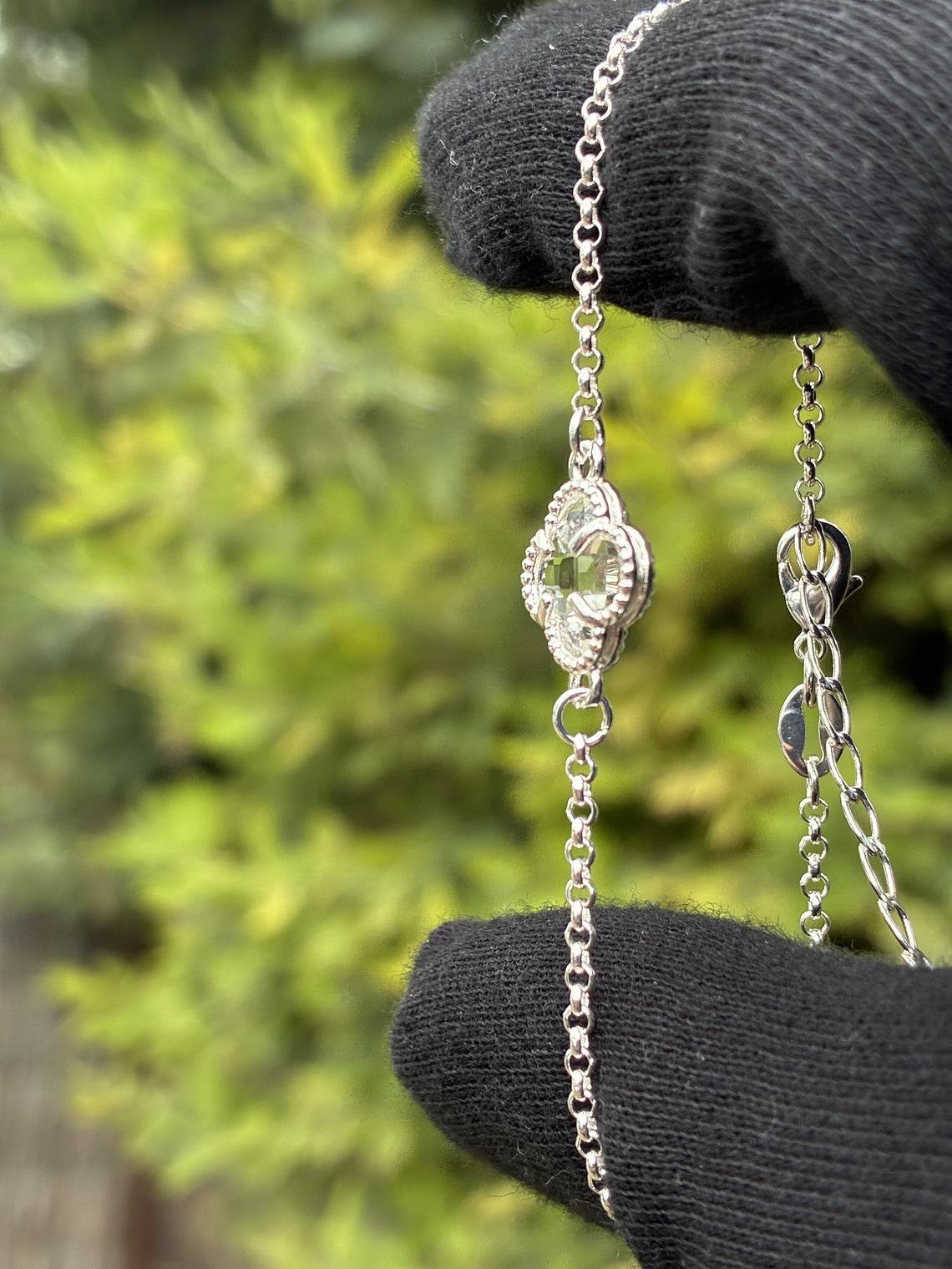 Pulsera tipo Van Cleef  2