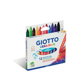 Crayones Giotto Cera Maxi 12 colores