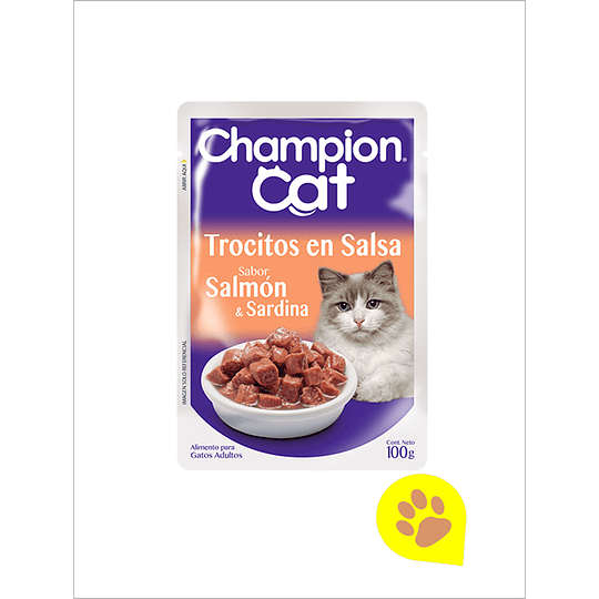 Champion Cat Sachet Salmon
