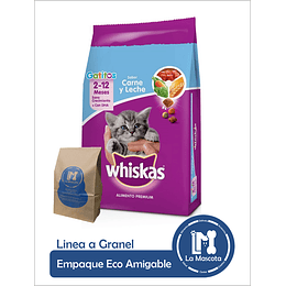 Eco - Whiskas Gatitos Carne y Leche 3 Kg