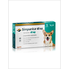 Simparica 40 mg - 10 kg a 20 kg