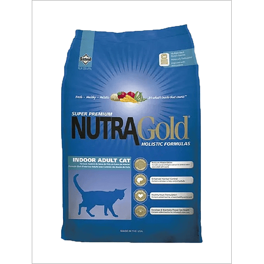 Nutra Gold Indoor Adult Cat 7,5 Kg