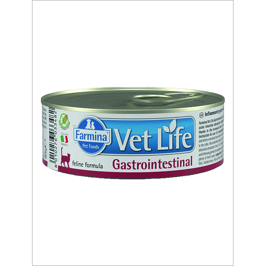 Vet Life WF Cat Gastrointestinal | Lata 85 g