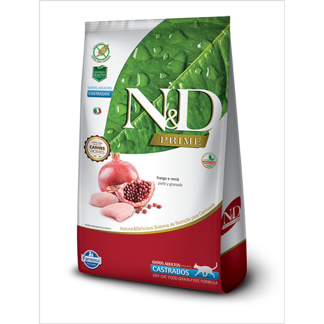 N&D Prime Feline Castrado Pollo 1