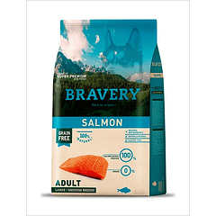 Bravery Salmon Adulto 12 Kg