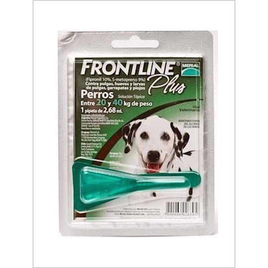 Frontline Plus Perros - 20 y 40 kg