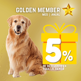 Membresía Golden 5%