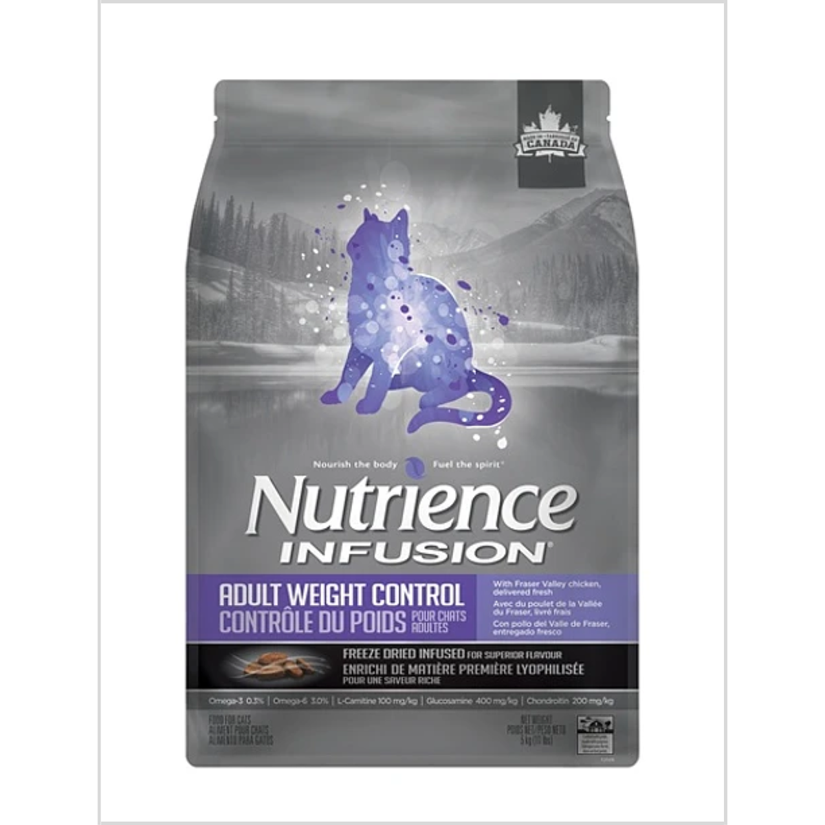 Nutrience Infusion Cat Control Peso
