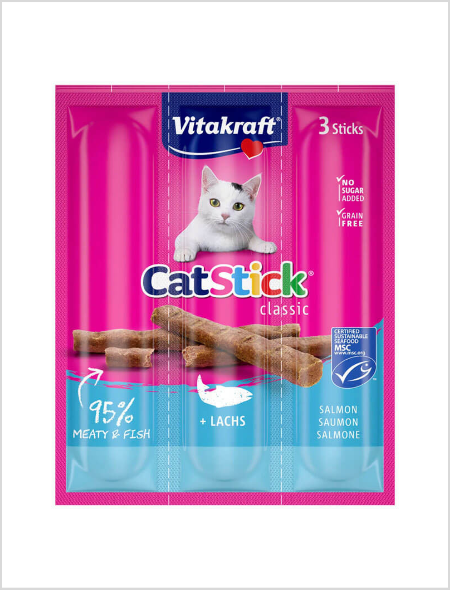 Vitakraft Cat Stick Salmon 18 g