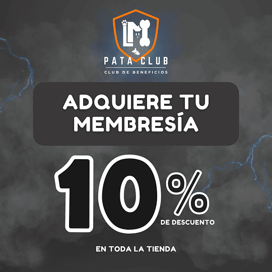 Membresia PataClub 10% - 1 Año