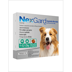 Nexgard 68 mg - 10 kg a 25 kg x 1