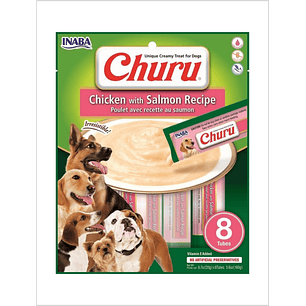Churu Perro Pollo con Salmon 8 un