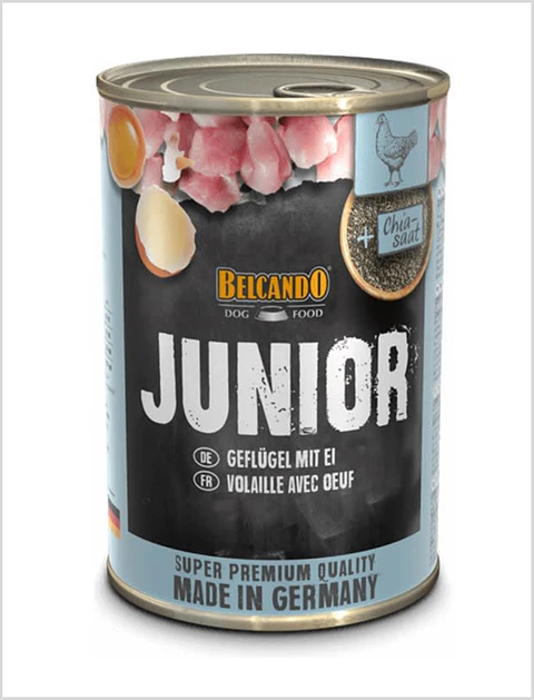 Belcando Lata Junior Ave y Huevo 400 g