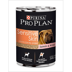 Proplan Lata Perro Sensitive Skin Salmon 386 g