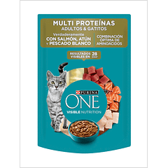 Sachet One Gato Multi Proteina 85 g