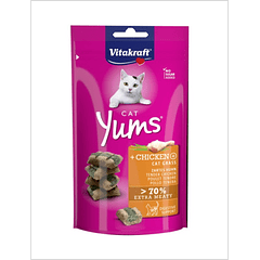 Vitakraft Cat Yums Chicken Catgrass 40 g
