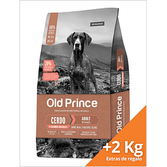 Old Prince Adulto Cerdo y Legumbres 15 Kg + 2