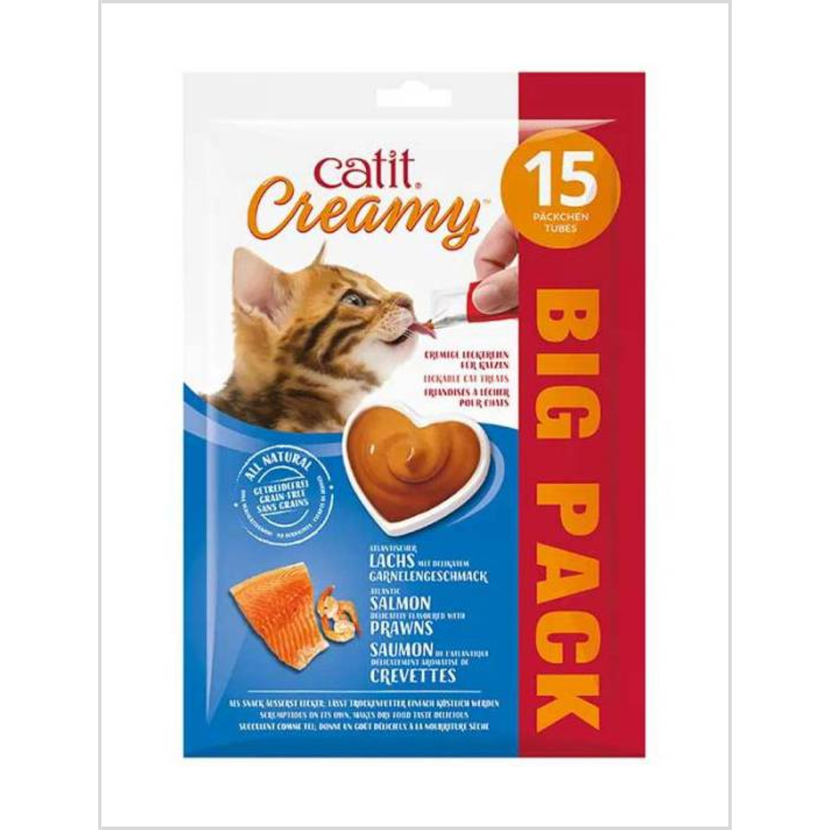 Catit Creamy Salmon BIG PACK 150 g