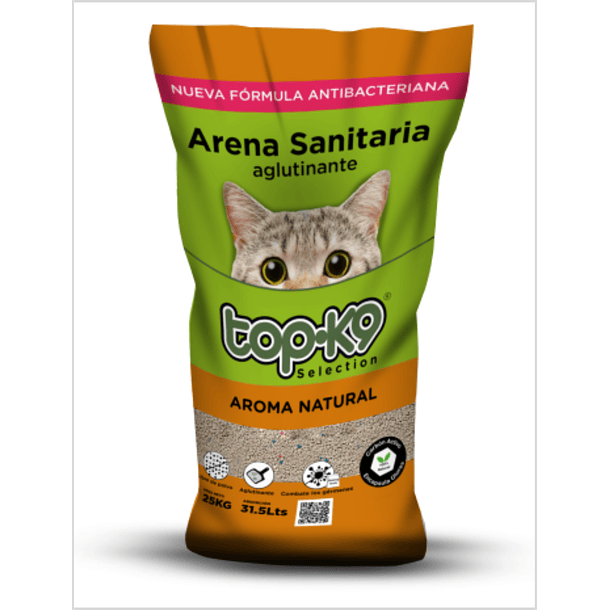 Arena Aglutinante TOP K9 Aroma Natural 2