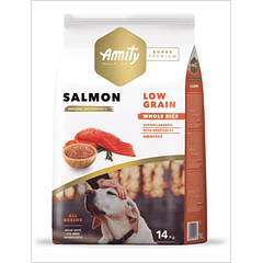 Amity Low Grain Salmon Adulto 14 Kg