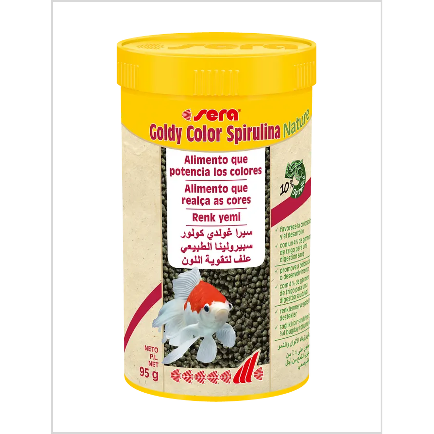 Sera Goldy Color Espirulina 1