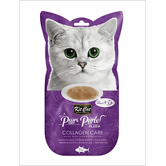 Kit Cat Purr Puree Plus+ Collagen Care (Tuna) 60 g