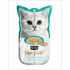 Kit Cat Purr Puree Tuna & Fiber (Hairball) 60 g