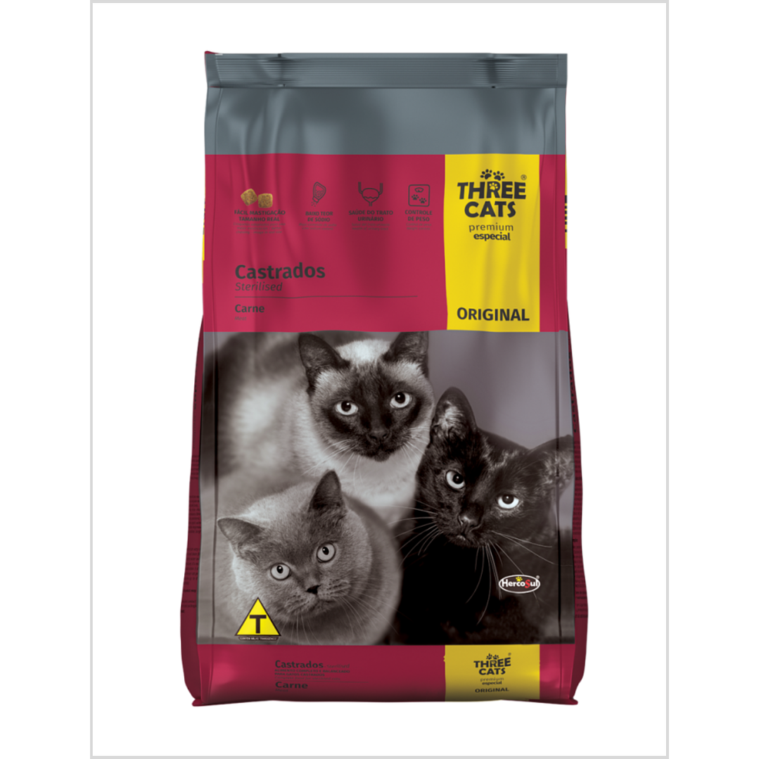 Three Cats Original Castrado 10,1 Kg 1