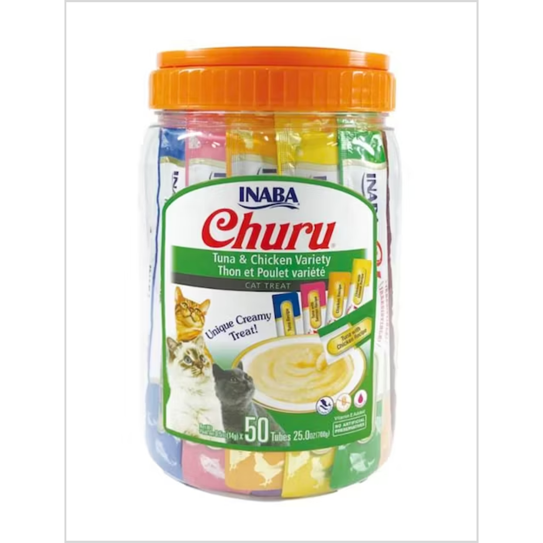Churu Gato Variedades Atún y Pollo 50 un 1