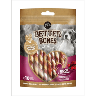 Zeus Better Bones Palitos Pato 114 g