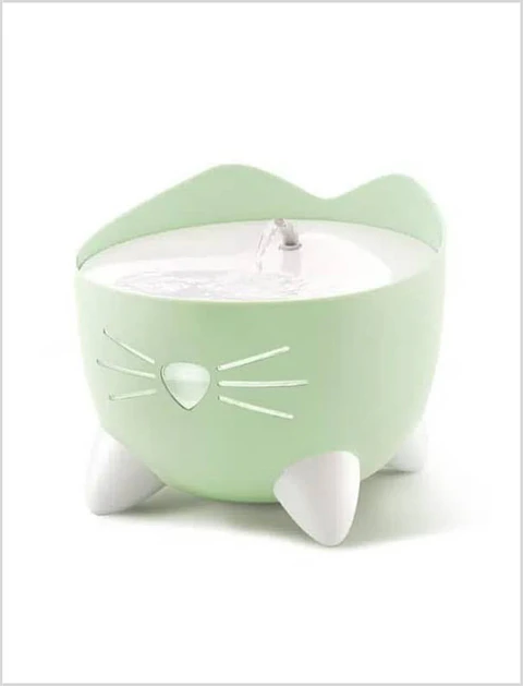 Catit Pixi Fuente Bebedera Menta 1 un
