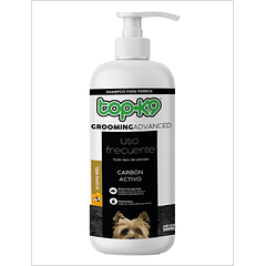 Topk9 Shampoo Grooming Uso Frecuente Carbon Activo 1 un