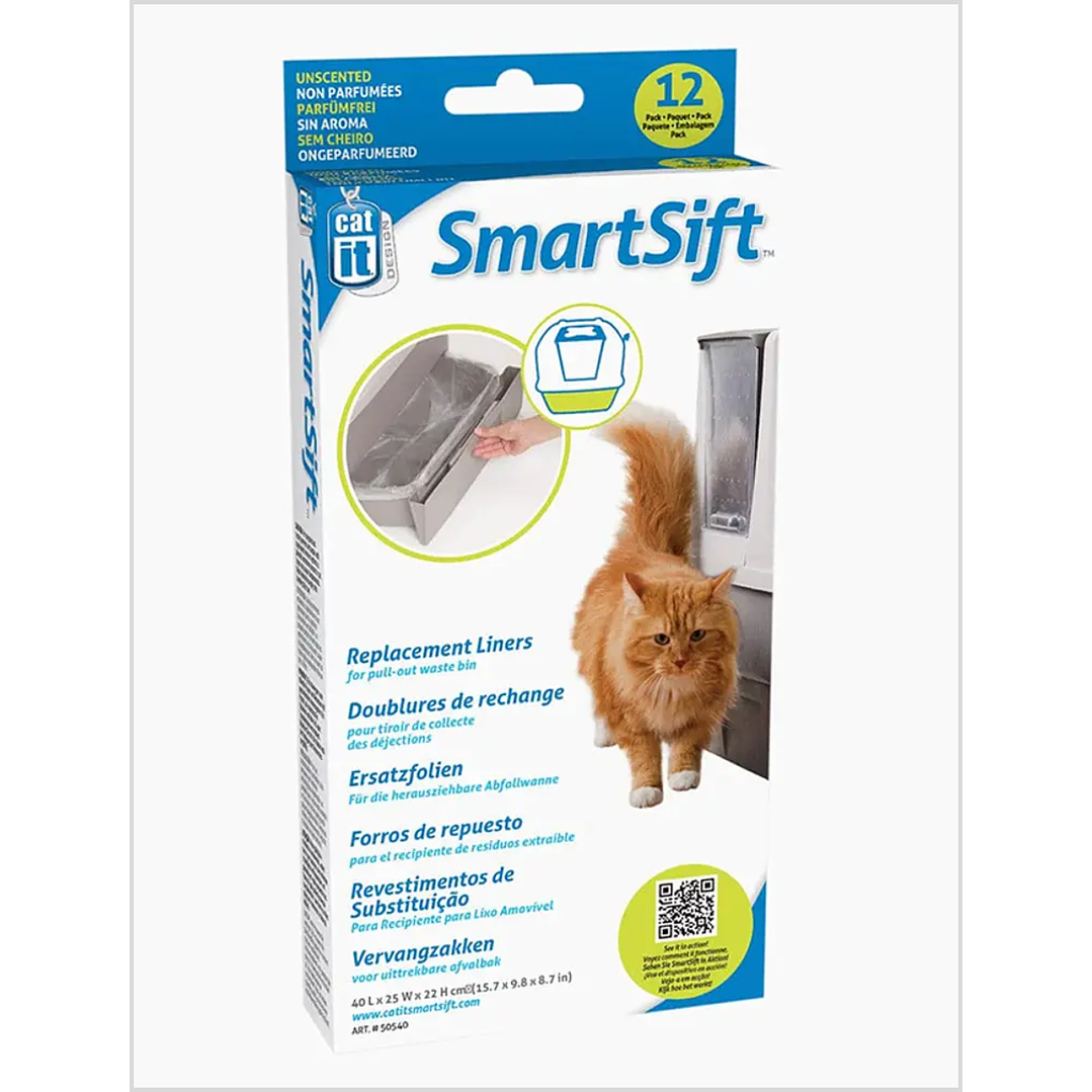 Catit Smartsift Bolsas Recipiente Inferior 12 un 1