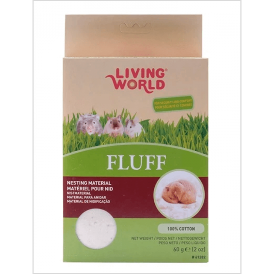 Living World Pelusas Cama Hamster 60 gr 1