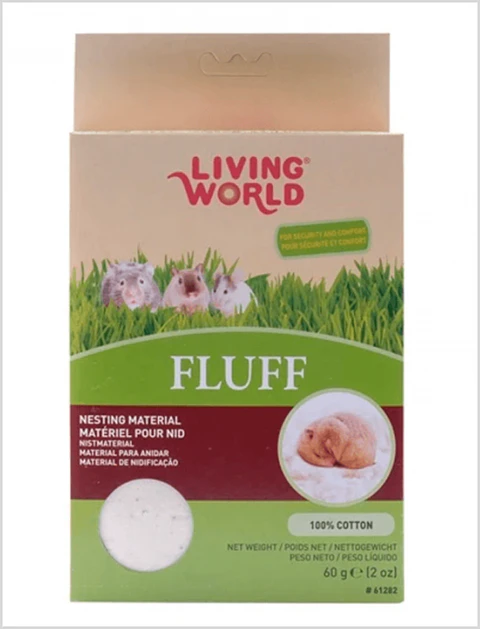 Living World Pelusas Cama Hamster 60 gr