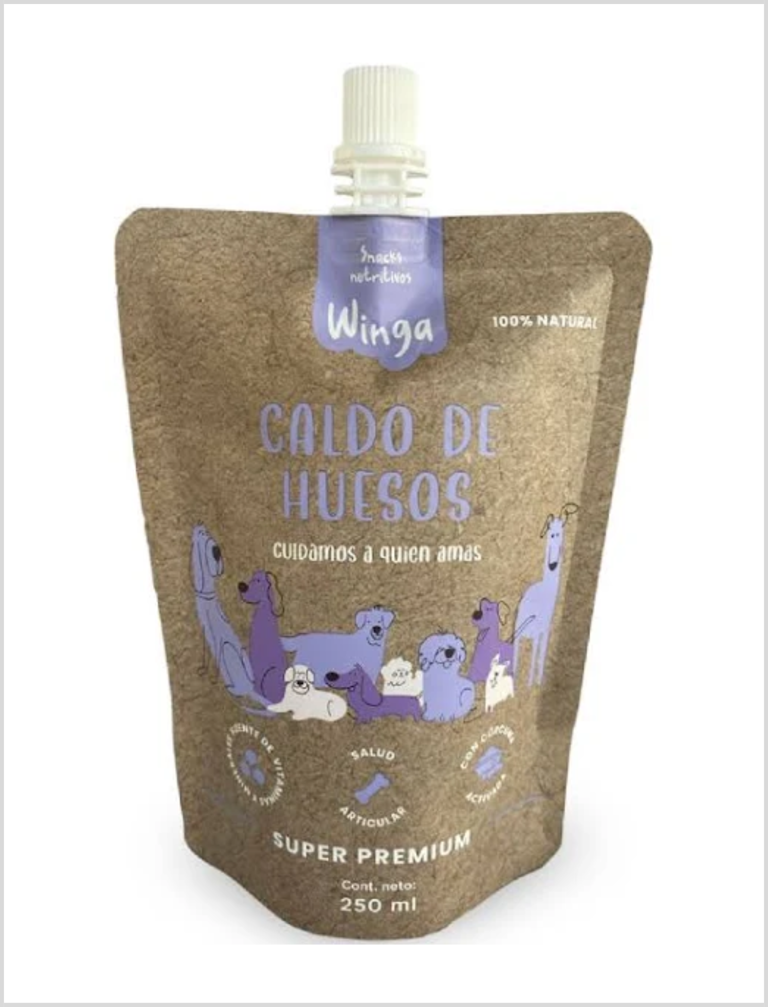 CALDO DE HUESOS GATO 180 G WINGA