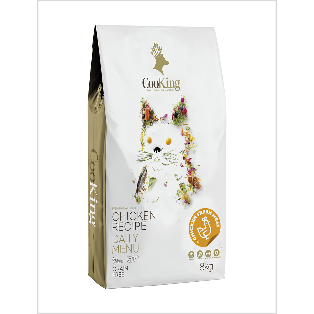 Cooking Cat Chicken 1