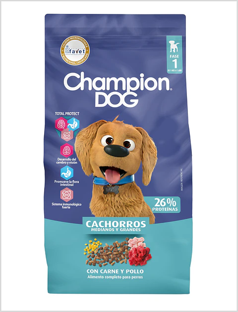 Champion Dog Cachorro 18 Kg