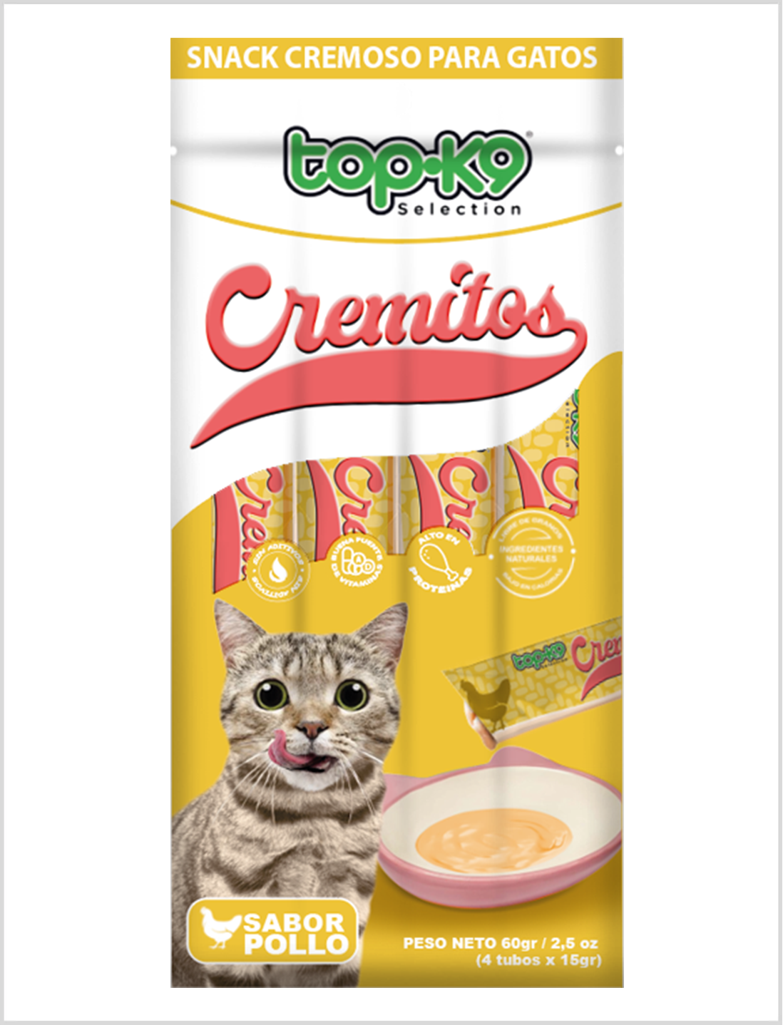 Topk9 Cremitos Pollo 15 g