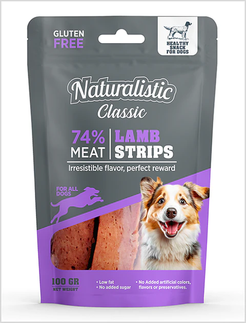 Naturalistic Classic Lamb Strip 100 g