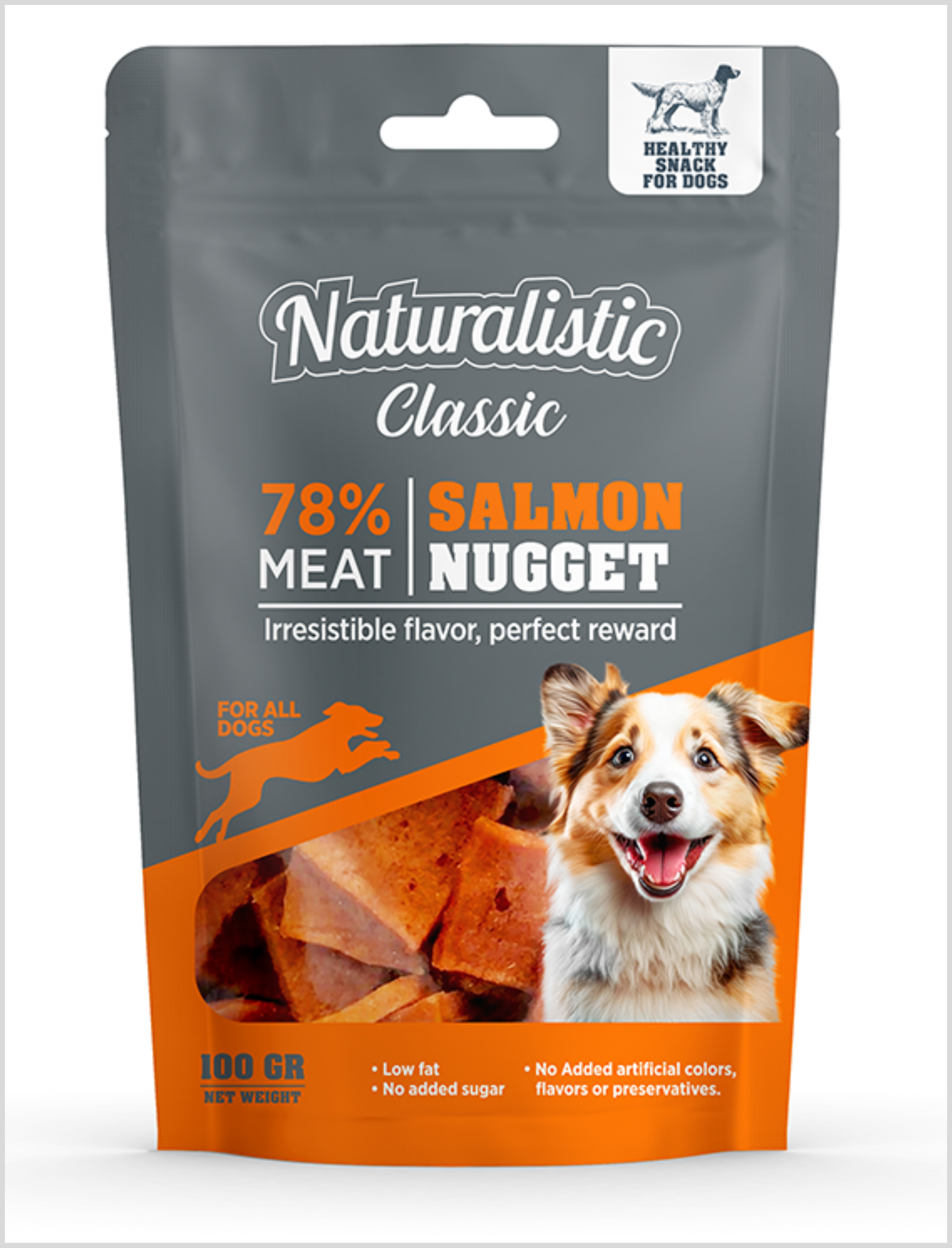 Naturalistic Classic Salmon Nuggets 100 g