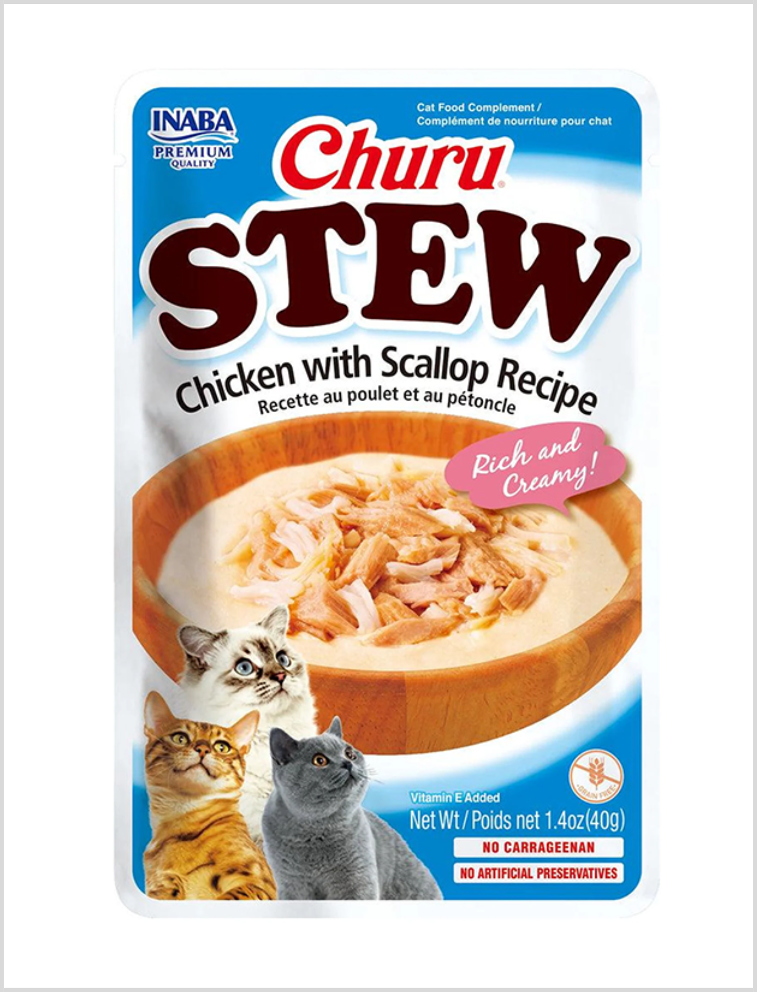 Churu Stew Chicken With Scallop 40 g